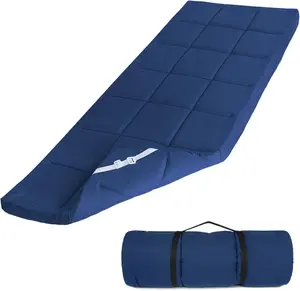 Thick Camping Cot Pad Foam Quilted Cot Mattress Topper - Ultra-Soft Breathable 75" x 30" Outdoor Sleeping Pad for Camping Cot/RV Bunk/Narrow Twin Beds #TiktokshopStockUp