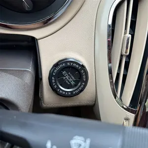 Car one-key start decorative ring, personalized button style decorative cover, ignition device switch, hidden protective cover, universal type, Car Accessories