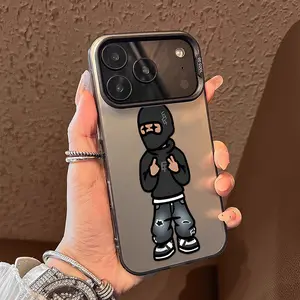 Phone Case - Cartoon Boy Design Phone Case Suitable for Iphone 17 Pro Max, 17 Air, 17 Pro, 16, 15 Plus, 14, 13, 12, 11, Shockproof And Drop-Resistant, New Men'S Protective Cover