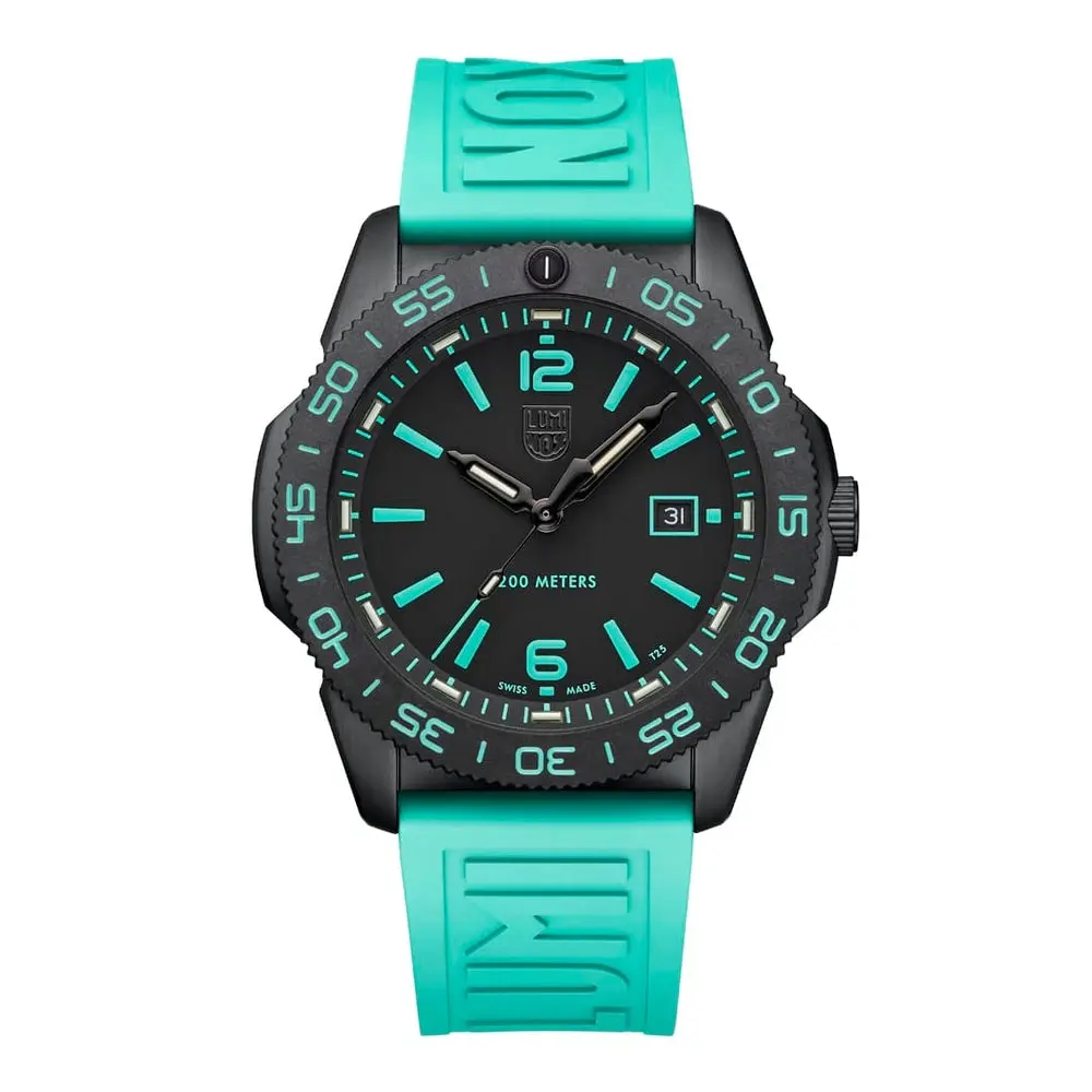 Luminox Tritium Limited Edition Teal Pacific Diver 44MM Dive Watch