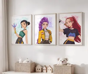 Set of 3 Wall Art | Kpop Prints for Girls Bedroom Decor