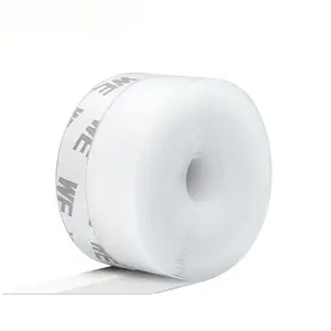 16.4Ft Door Weather Stripping, (1.38in Width) Weather Stripping Door Draft Stopper Adhesive Seal Strip Anti Draft Insulation Tape for Doors Windows and Shower Doors
