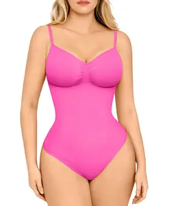 FeelinGirl #Live1 Seamless Thong Bodysuit Comfort Jumpsuit Deals For You Days Fit Adjustable Springtok