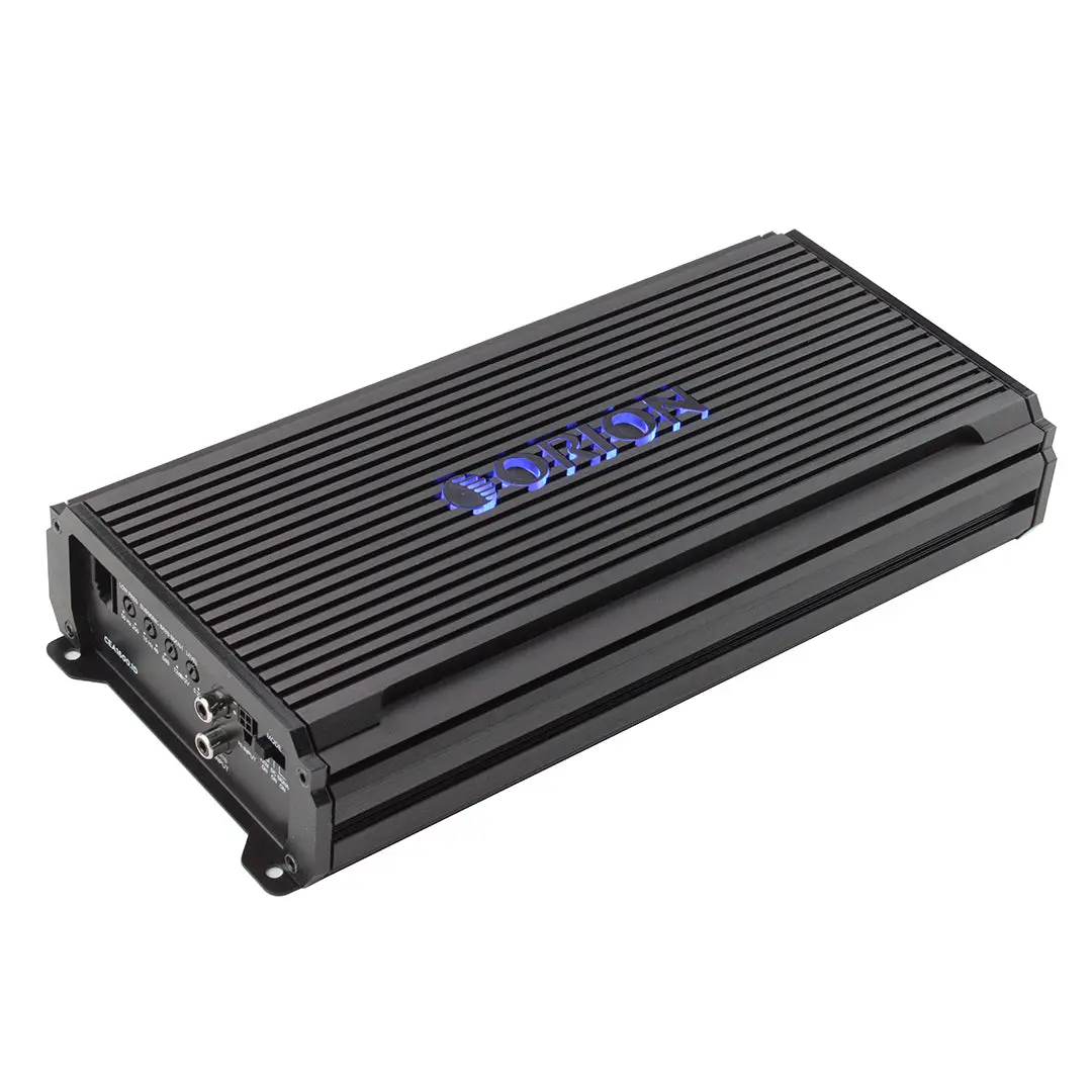 CEA1600.1D Compact Class D Monoblock Audio Amplifier - 6400W Max Power, 1600W RMS, Adjustable Settings, Subwoofer Compatible, Built-In Protection