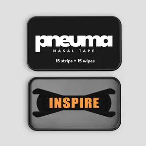 Pneuma PowerLite Performance Tape - 15 Strips & 15 Wipes for Summer Comfort