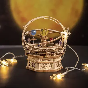 Rotating Starry Night Mechanical Music Box