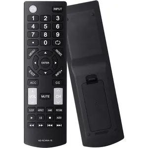 Replacement Insignia TV Remote NS-RC4NA-18, Universal Remote Control for All Insignia LED LCD HDTV Smart TVs, No Setup Needed, Durable Buttons, Lightweight Design