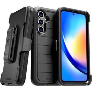 Rome Tech Defender Max Case for Samsung Galaxy A35 5G (2024) – Ultimate Rugged Protection, Shock-Absorbing Multi-Layer Armor, Raised Bezel Screen & Camera Protection, Heavy-Duty Drop Defense