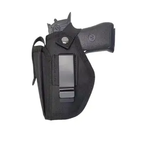Universal Concealed Carry Holster Right Hand Mag Pouch for Men Women IWB OWB 380 9mm Holsters Shield G-series Snap Closure with Mag Pouch Included tiktokshopspringglowup,summervibes outdoorfun