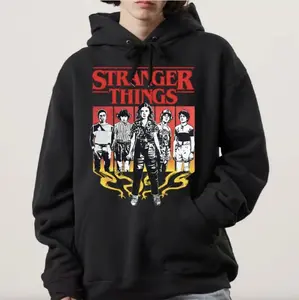 Stranger Thing Chibi Characters Shirt, Eleven Dustin Mike Will Billy Eddie, Hawkins Sweatshirt, Stranger Things Sweatshirt, Stranger Things Upside Down, Running Up Crewneck, Friends Hoodie