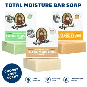Total Moisture Single Bar Soap - Dr. Squatch