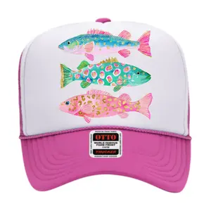 Preppy Fish Trucker Hat