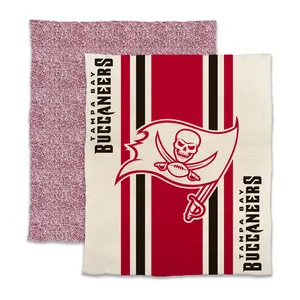 NFL Luxe Dreams 60"x50" Throw Blanket by Logo Brands NFL Luxe Dreams 60"x50" Throw Blanket by Logo Brands