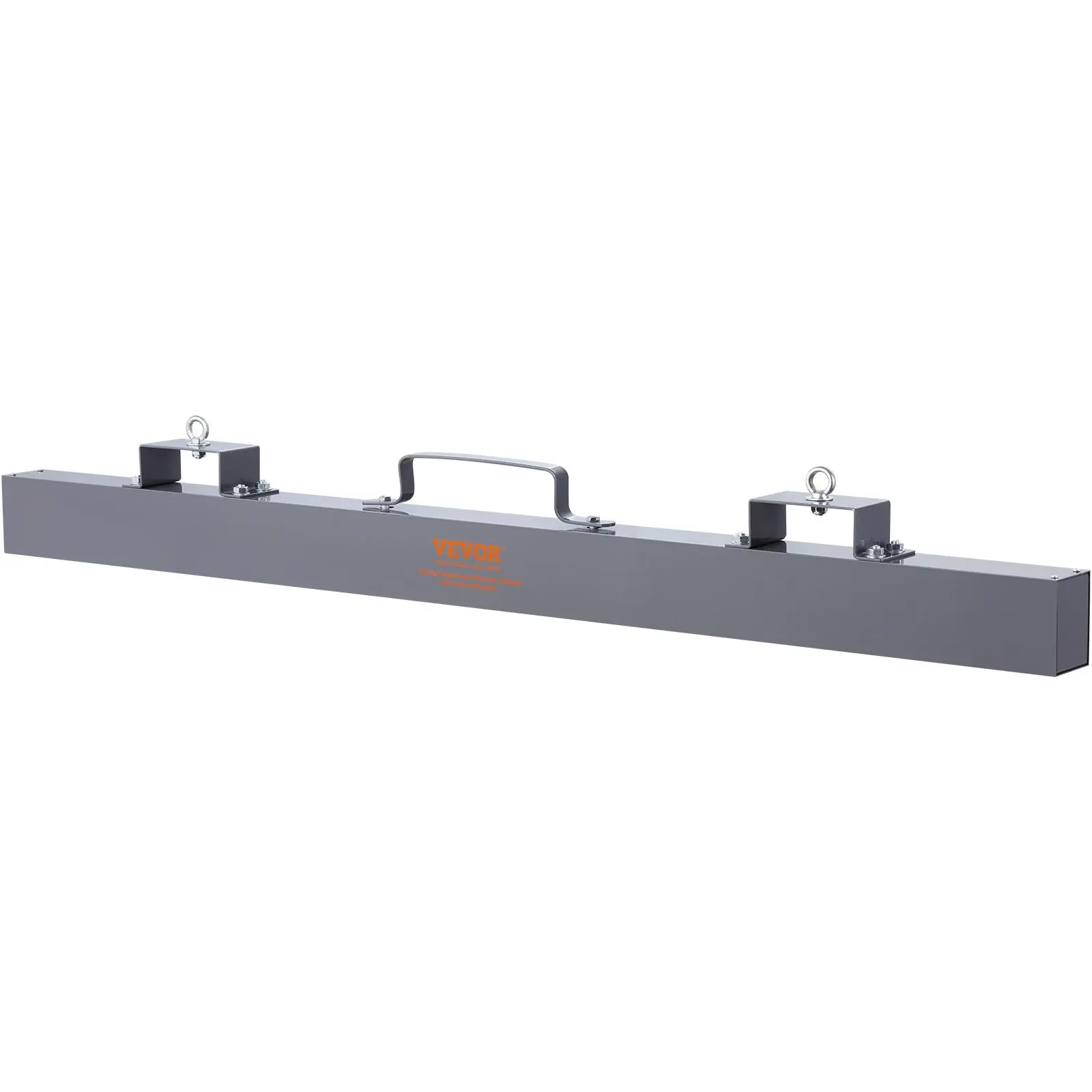 【Summerfinds】VEVOR 93 lbs Hanging Magnetic Sweeper Pickup Tool,  Nail Hang-Type Magnetic Forklift Sweeper, Industrial-Grade Magnets Steel Material Hunting Accessories for Picking Up Nails Bolts Metals Iron Chips