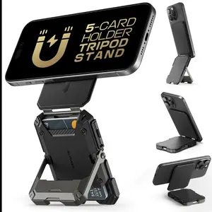 MagSafe Magnetic Wallet With Adjustable Stand & Card Holder