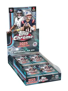 2025 TOPPS CHROME NFL HOBBY BOX