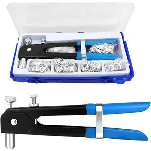 136 count Rivet Nut Tool Kit Rivnut Tool Nut Rivet  kit Wrench Threaded Insert Rivnut Nutsert M6/ M3/M4/M5/M8 Set for Furniture,Decration,,Trailer,Boat,and