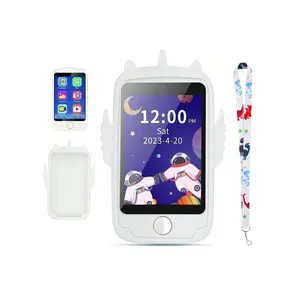 Children Mobile Phone With 19 Learning Game 2.8in Touch Screen Kids Cell Phone Smartphone With Calls SOS MP3 Camera Calculator Pedometer Smartphone Toy Birthday Gifts For Girls Boys 3 4 5 6 7 8 9 Years Old