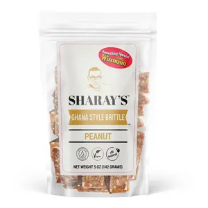 Sharay's Ghana Style Brittle - Peanut Vegan Gluten-free Natural