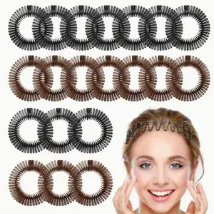 20pcs Women's Non-Slip Elastic Hairbands - Stretchy Hold,  for Gym, pearl collection headband sweatband Lace Headband Sports Adjustable minniemouse ears yoga clips hair wave nurse