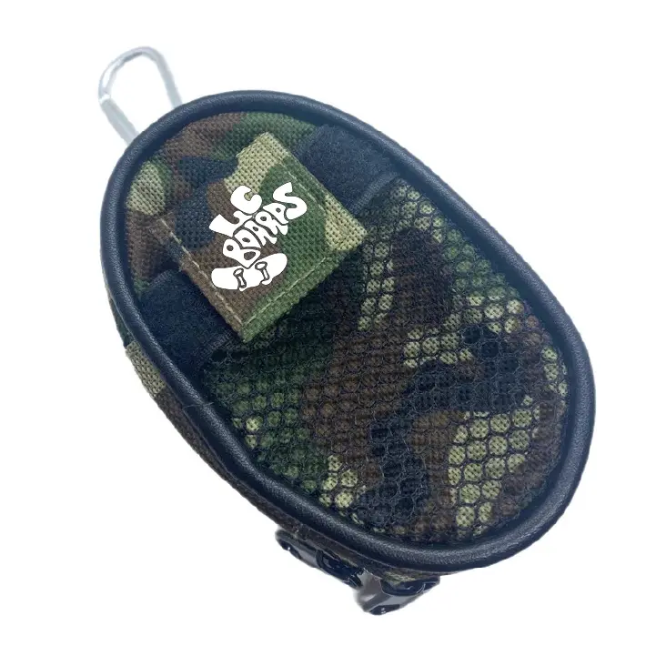 LC BOARDS FINGERBOARD BAG CARRYING CASE CAMO