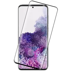 Tempered Glass for Galaxy Note 20 Ultra, Full Size 3D Curved Hard Screen Guard Protector Crack Saver for Samsung Galaxy Note 20 Ultra Phone (SM-N985, SM-N986) - Ultrasonic Fingerprint Compatible