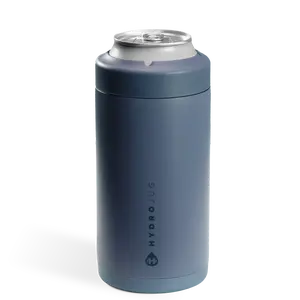 HydroJug Can Cooler - Insulated Can Cooler Cup - Stainless Steel Can Holder with Non-Slip Rubber Base - Dishwasher Safe Tumbler