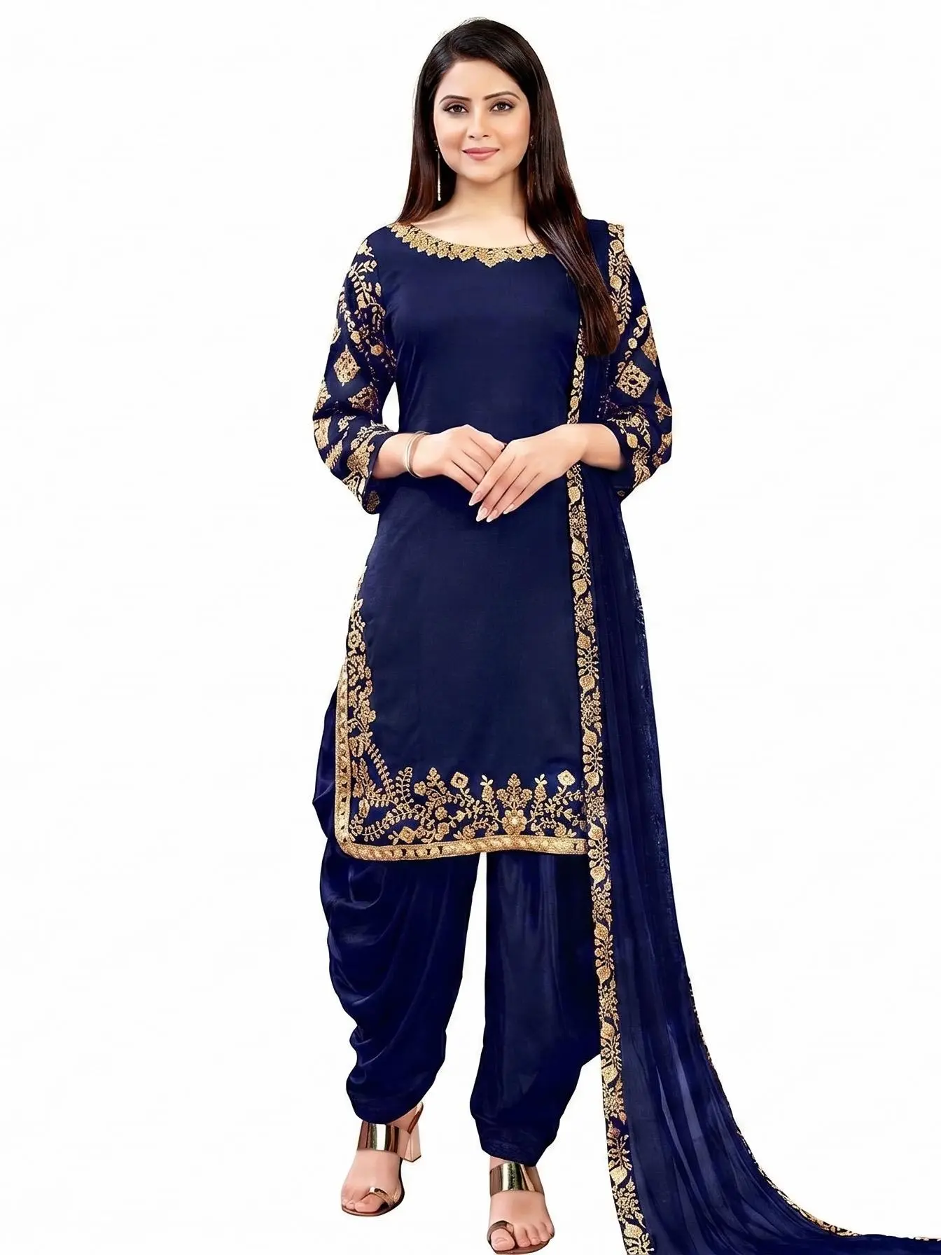 Afghani Anarkali Dress for women, Pakistani Punjabi Style 2026 New Design Traditional Clothes for Eid, Party & Casual Wear