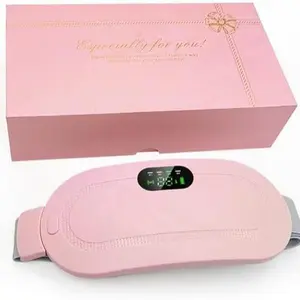 Portable Menstrual Heating Pad, Heating Pads Automatic Shut Off Belly Wrap Adjustable Belt Menstrual Cramps Relief Pad