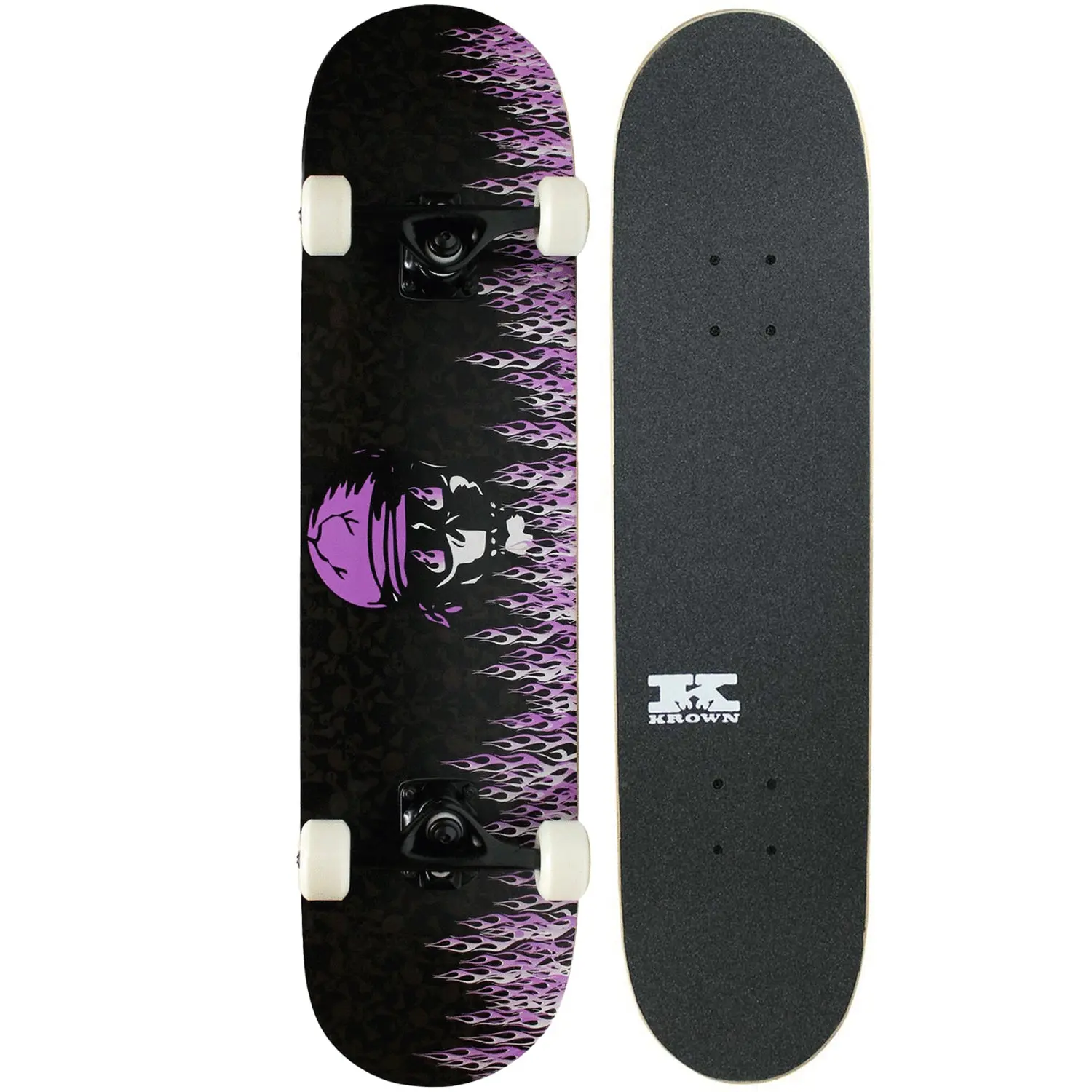 Krown KPC Complete Purple Flame 7.75"