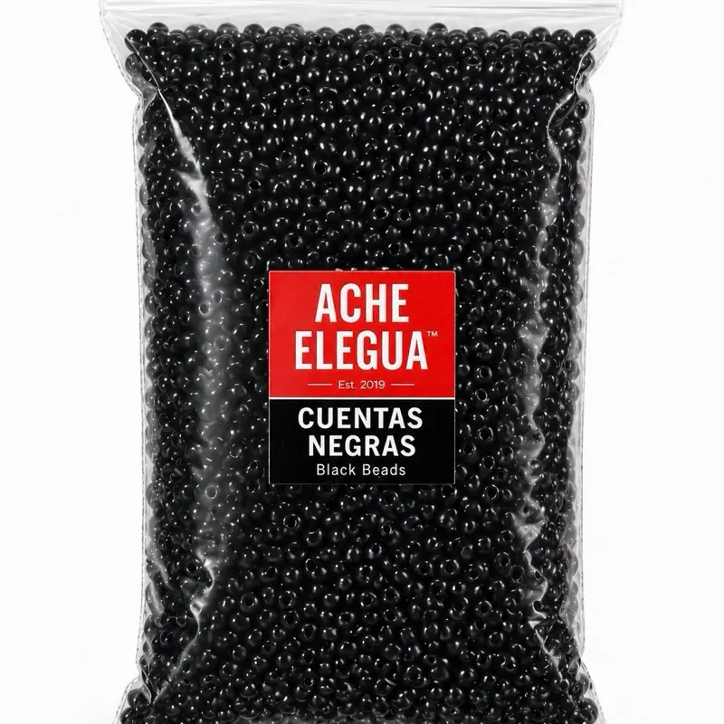 Beads Black Premium Quality for Crafting and DIY Projects