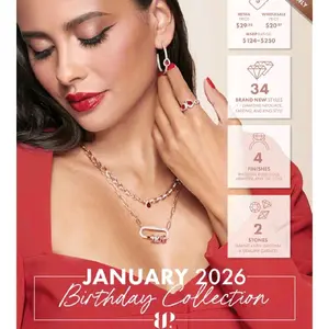 January 2026 birthday collection earrings