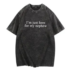 Enjoyable Auntie Graphic Tee for Proud New Aunts Featuring Playful Nephew Designs