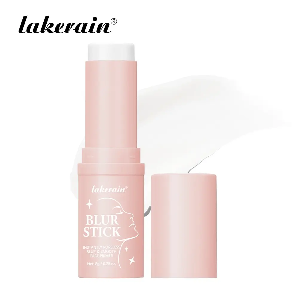 Lakerain BLUR STICK Pore-Blurring Poreless Face Primer, Facial Primer, with Pore Refinement Minimizes Pores & Controls Shine, Smooths Skin for Matte Finish, Water-Resistant & Non-Greasy, Ideal for Oily/Combination Skin Makeup Base & All-Day Wear