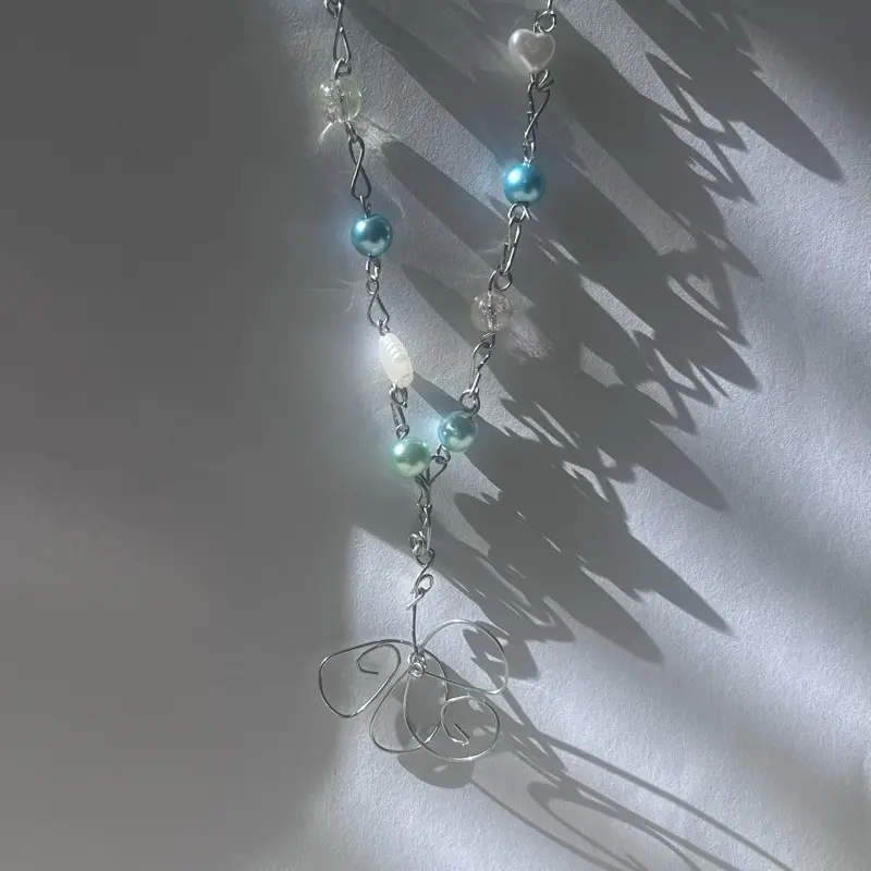 Butterfly charm (blue)