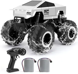 1:16 Waterproof Monster Truck Toys RC Cars Amphibious Remote Control Car Trucks 4WD All Terrain Off-Road Pickup Toy