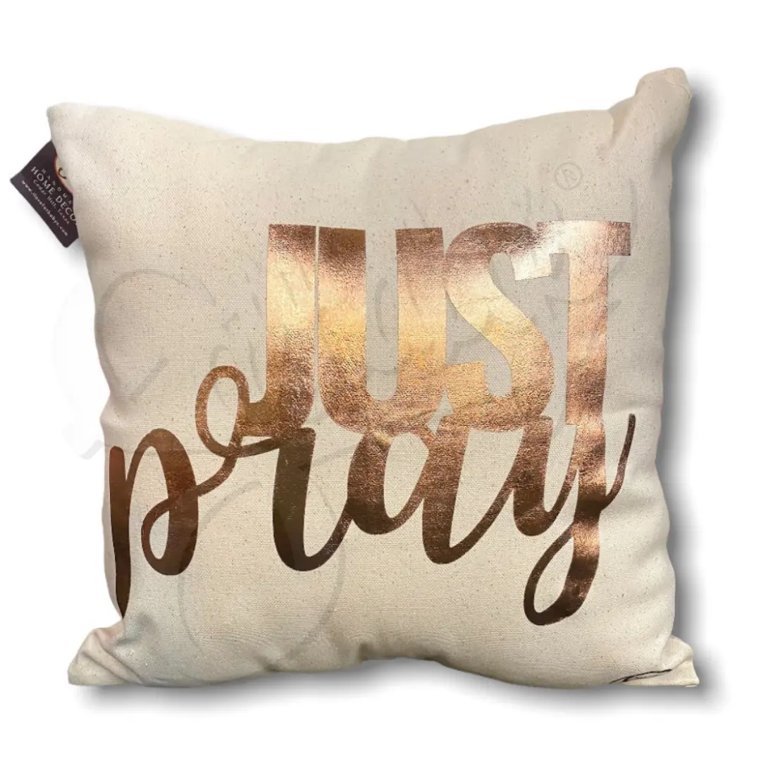 Just Pray Pillow