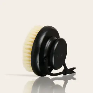 DIME Beauty Natural Bamboo Dry Brush – Exfoliating Body Brush for Smoother Skin, Circulation Boost & Lymphatic Drainage