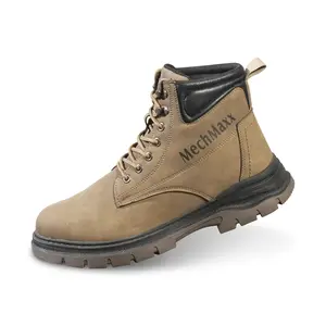 Mid-Top Safety Shoes, Safety Footwear, Size 10