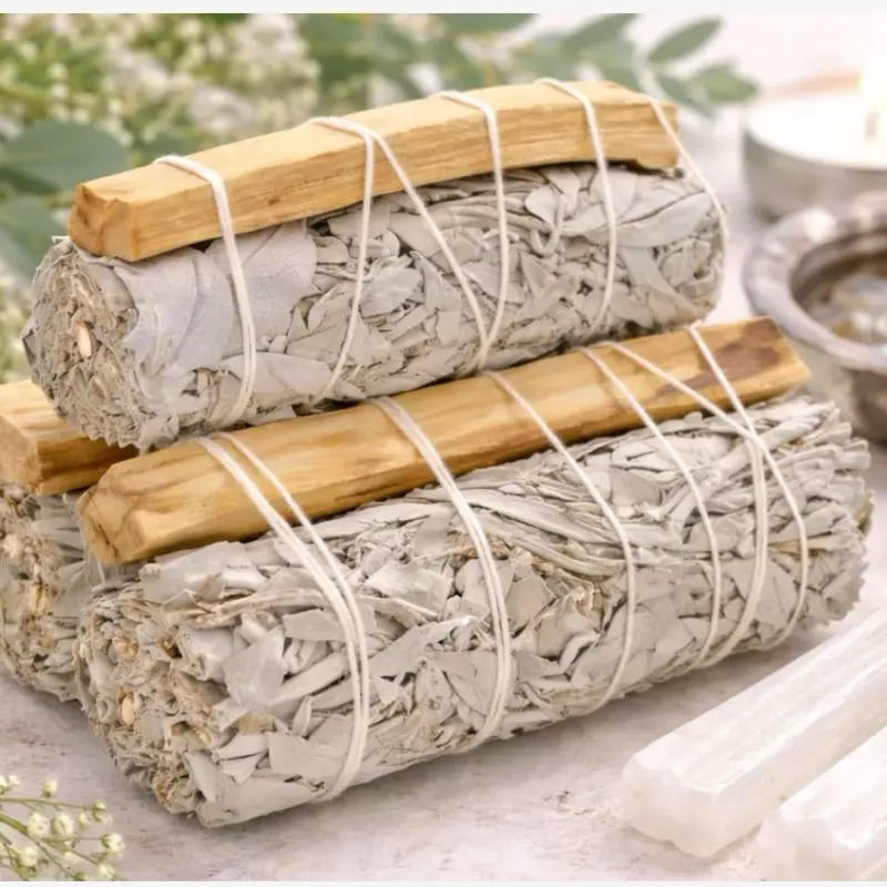 White Sage and Palo Santo Bundle 1CT