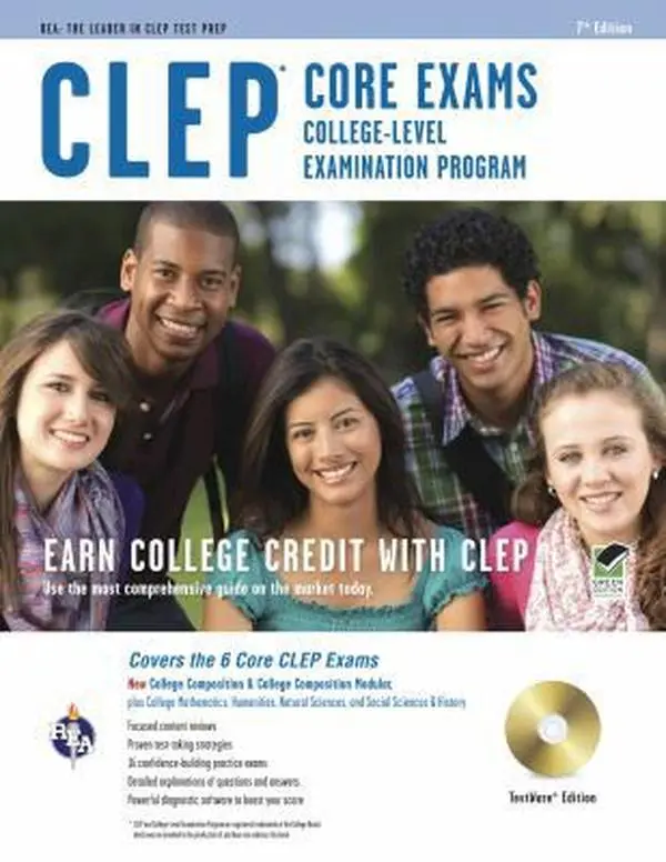 USED-CLEP Core Exams w/ CD-ROM (CLEP Test Preparation) by Dominic Marullo (Paperback)