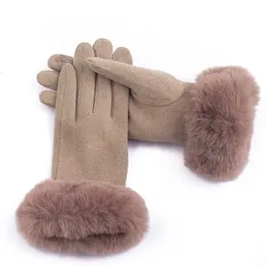 Warm Faux Gloves Touch Screen Cold Resistant for Women