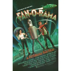 FAN-O-RAMA A FUTURAMA FAN FILM 11x17 Original Promo Movie Poster SDCC 2016 Rare