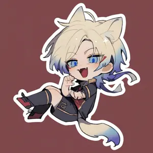 Blue Lock Elite Striker Michael Kaiser Sticker