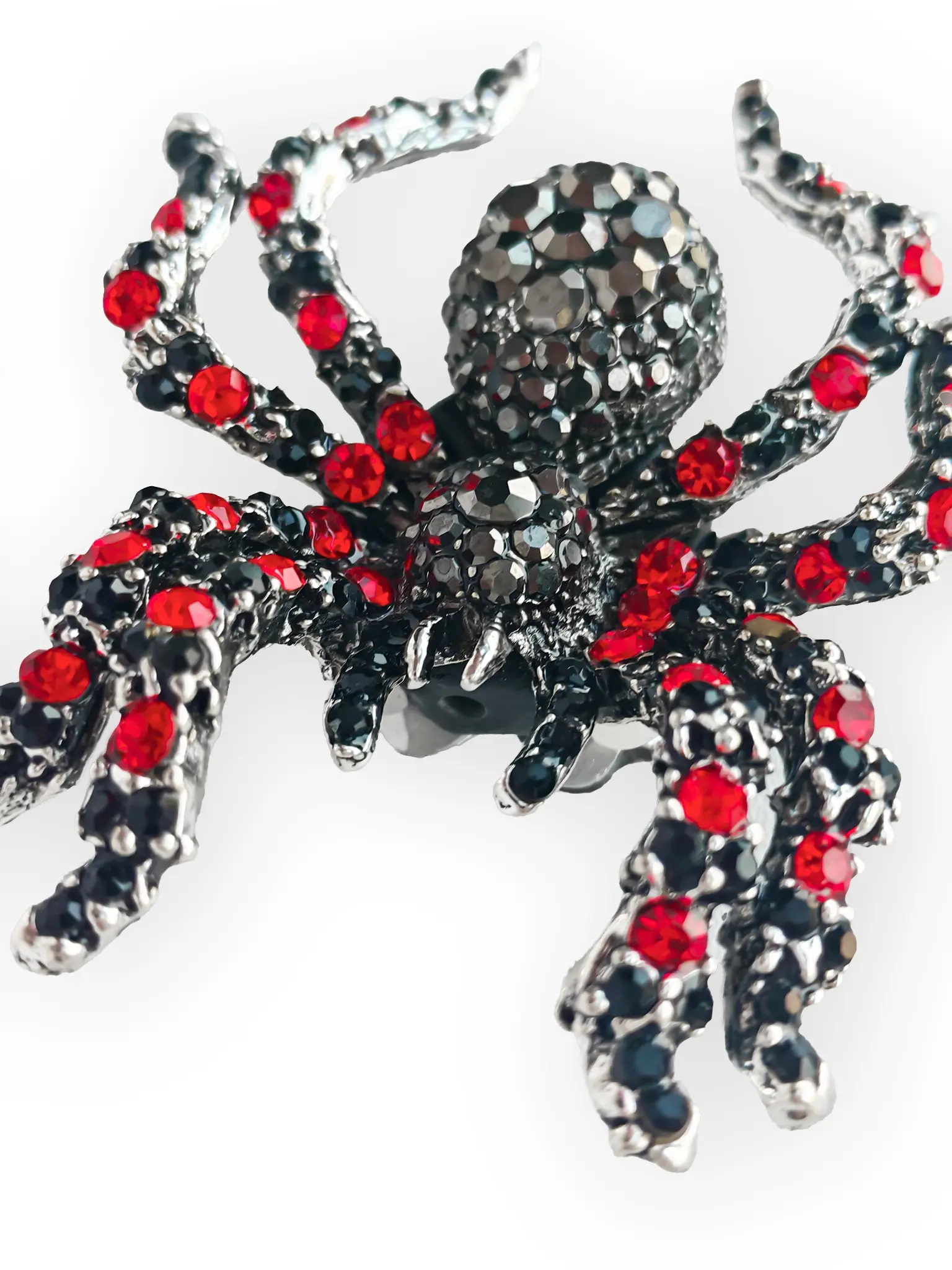 Halloween Handmade Spider Bead Ornament, Creative Birthday Gift, Suitable for Pen Chain, Keychain Jewelry, Keychain Charm, Keyring, Keychain Accessory, Car Hanging, Indoor Decor