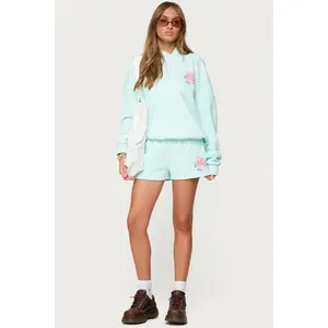 Beach Bloom Sweat Shorts