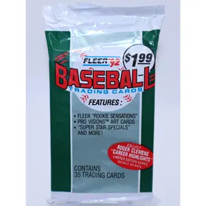 1992 Fleer Baseball Jumbo Pack (35 Cards)