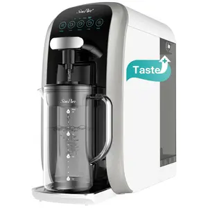 SimPure Y7T-C Countertop Reverse Osmosis Water Filter, NSF/ANSI 58 Certified, 5 Stage RO Water Filtration System, Water Purifier for Home, No Installation, 4: 1 Pure to Drain, CTO Enhanced Taste