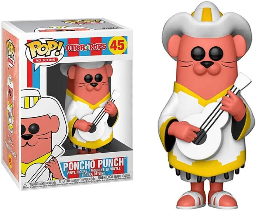 Funko Pop Vinyl Figure Otter Pops Poncho Punch