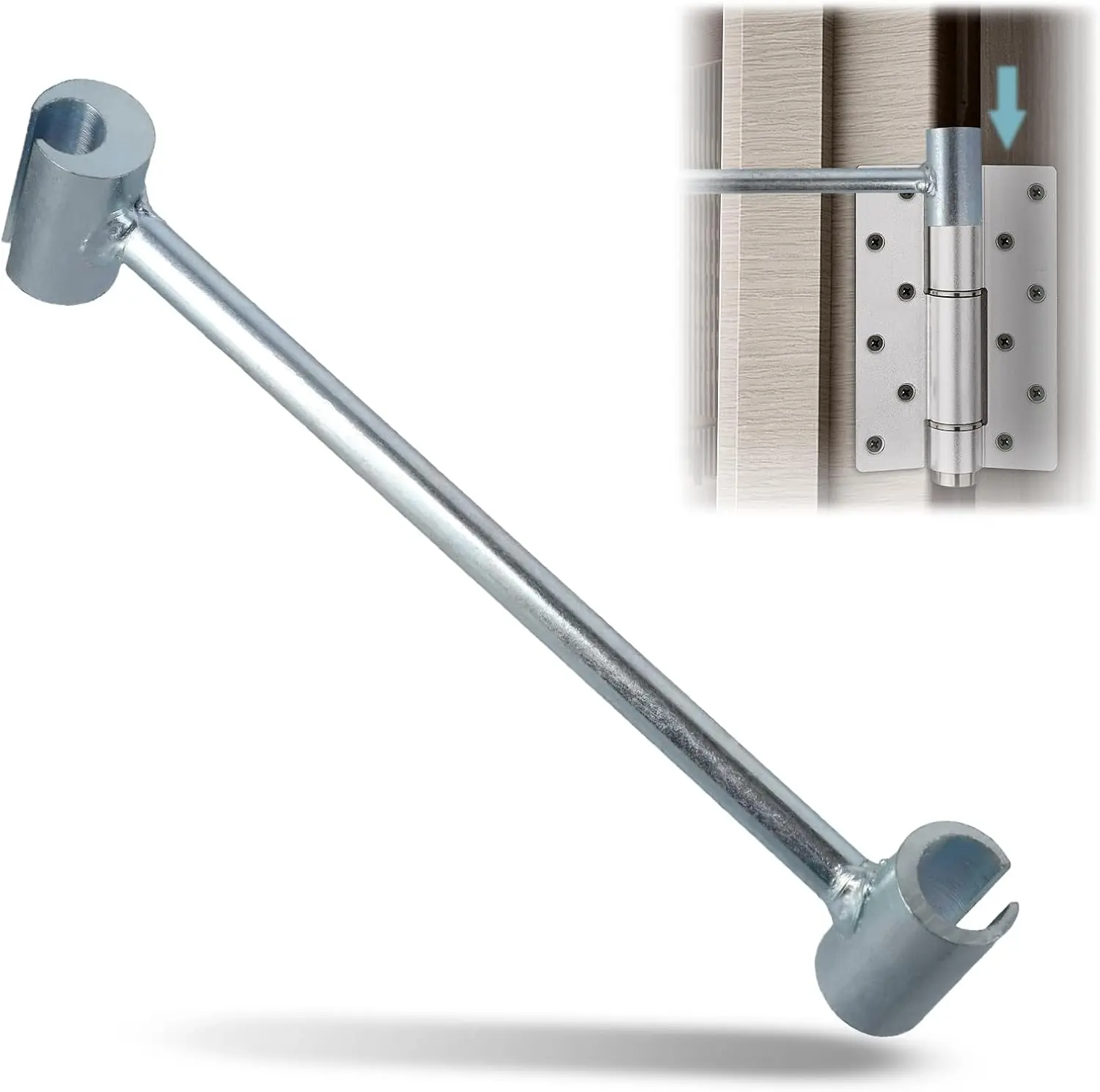 Hinge Adjustment Tool, 14–19 mm (0.55–0.75 inches), Double-Head Heavy-Duty Hinge Gap Adjustment Wrench, Suitable for Flap Doors, Ideal for Home Use and Door Repair/Cleaning
